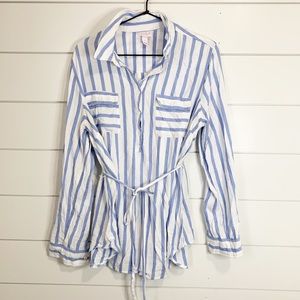 ❤️SOLD❤️Isabel Maternity  Button Pullover Shirt L